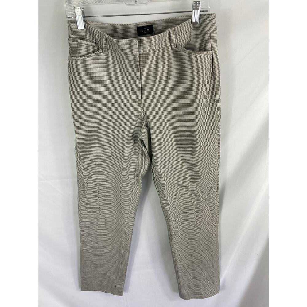 White House Black Market The Slim Ankle Dress Pants Plaid Size 6